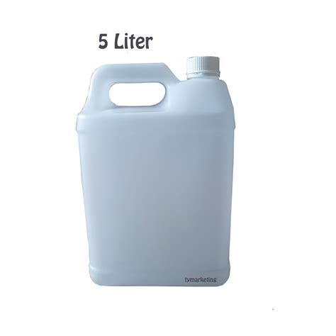 New 5 Liter Jerry Can/ Water Container / Gasoline Bottle / Multi ...