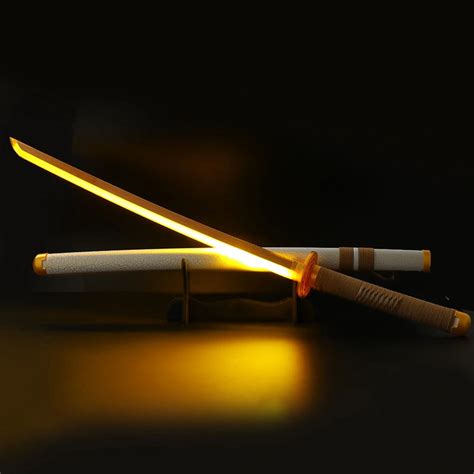 Zenitsu Agatsuma LED Nichirin Sword – 104 cm Demon Slayer Thunder ...