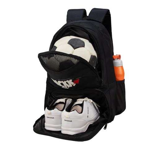 Buy WHACKK Strike Black 32L Football Basketball Volleyball Kitbag Shoe ...