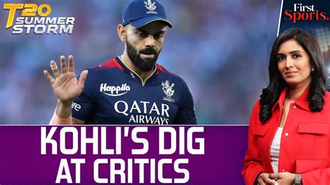 Virat Kohli's Cheeky Dig At Critics Over His T20 World Cup Spot