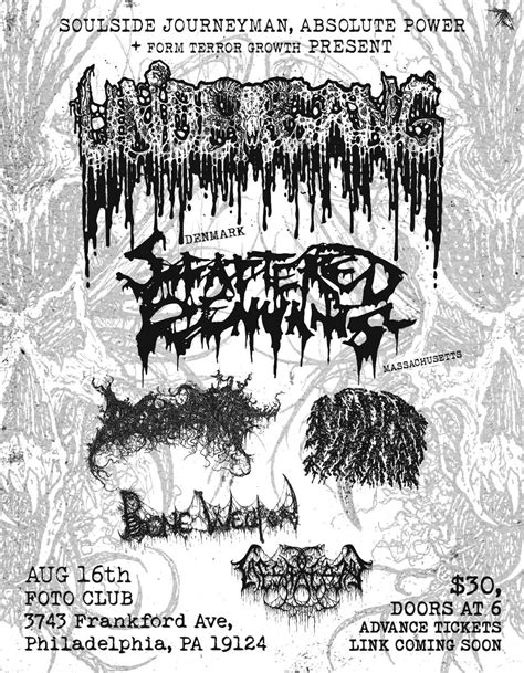 8.16 Undergang & Scattered Remnants + More at Foto Club, Foto Club ...