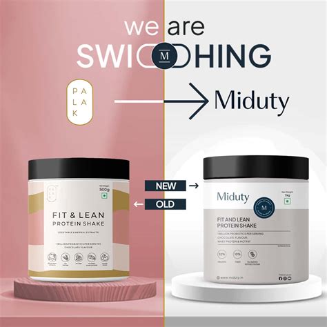 Buy MIDUTY PALAK NOTES FIT N LEAN PROTEIN SHAKE- LEAN PROTEIN FOR ...
