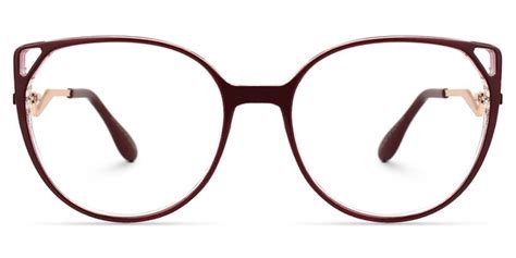 Hinkson Cateye Red Glasses | Zeelool Glasses