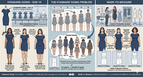 Made-to-Measure Patterns vs. Standard Sizing: The Complete Comparison