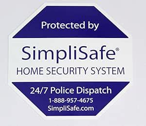 Yard Sign for SimpliSafe Home Security System : Amazon.in: Office Products
