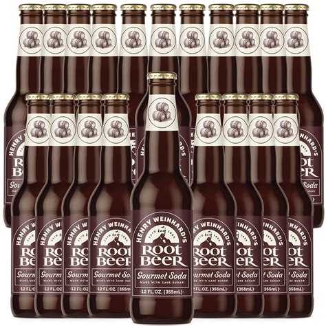 Amazon.com : Henry Weinhard's Root Beer 20 Pack | 12oz Glass Bottles ...