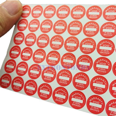 Buy Fragile Void if Seal Broken Tamper Proof Security Stickers labels ...