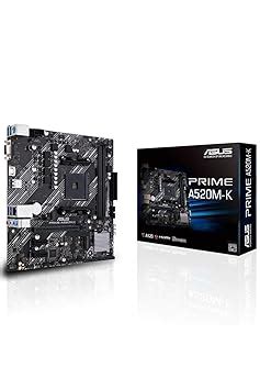 Amazon.in: Buy ASUS Prime A520M-K (AMD AM4 DDR4 Socket for AMD Ryzen ...