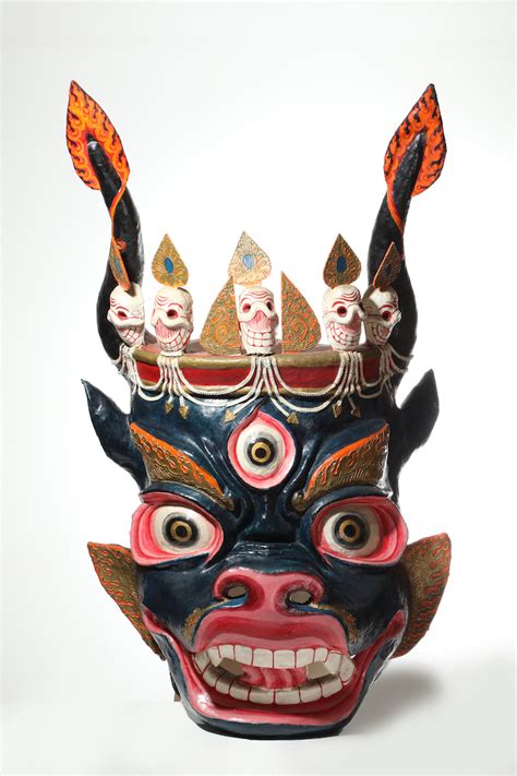 来自西藏神秘而独特的面具艺术，领略不同的面具文化 - 知乎