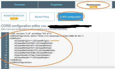S3 Bucket Cors Example at Anthony Sears blog