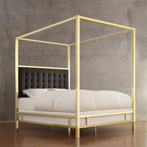 Gold Canopy Bed Frame Queen - New Product Testimonials, Bargains, and ...