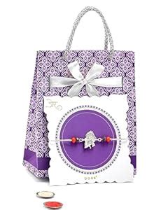 Buy DORE Mens Silver Rakhi Bracelet For Brother Rakhi In Silver Single ...