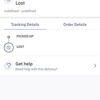 Delhivery — Lost courier