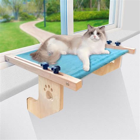 Amazon.com : Huioqwe Cat Sill Window Perch Sturdy Cat Hammock Window ...