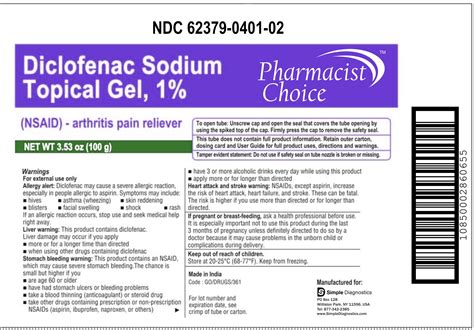DailyMed - DICLOFENAC SODIUM- diclofenac sodium topical gel, 1% gel