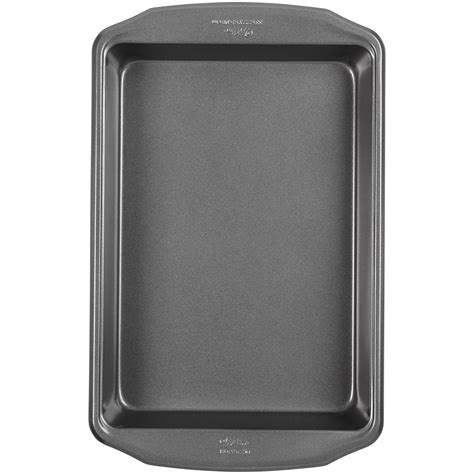 Wilton Bake it Better Steel Non-Stick Oblong Baking Pan, 9 x 13-inch ...