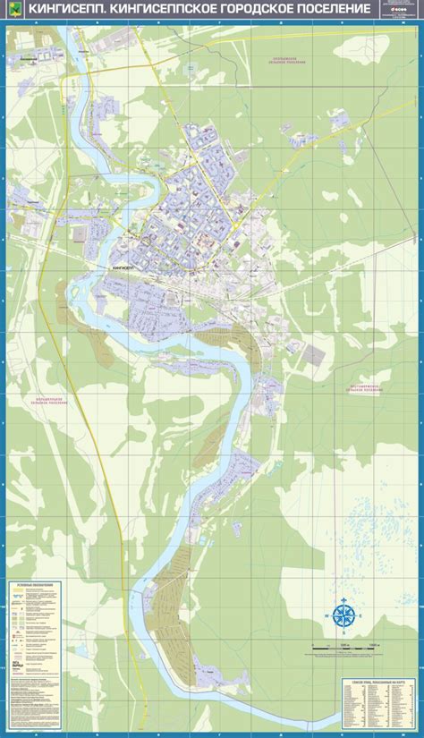 Кингисепп, план города. Kingisepp City Map by Waldin | Avenza Maps