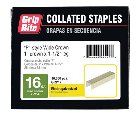 Image result for Grip-Rite Collated Staples