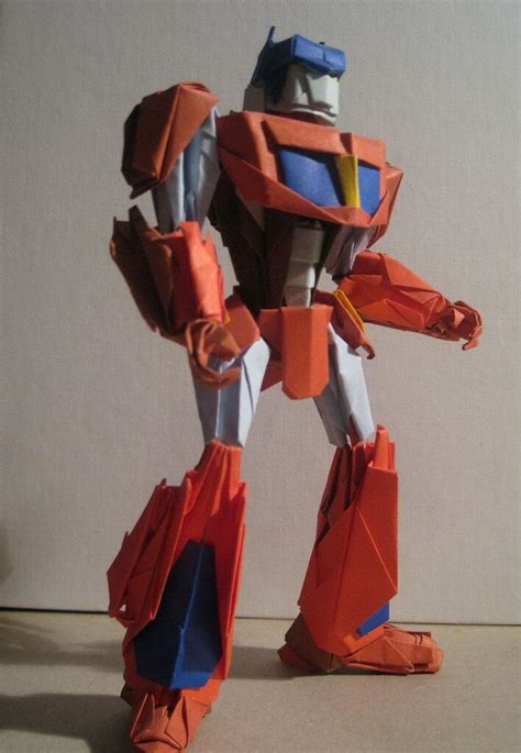 Origami Transformer Optimus Prime 的图像结果