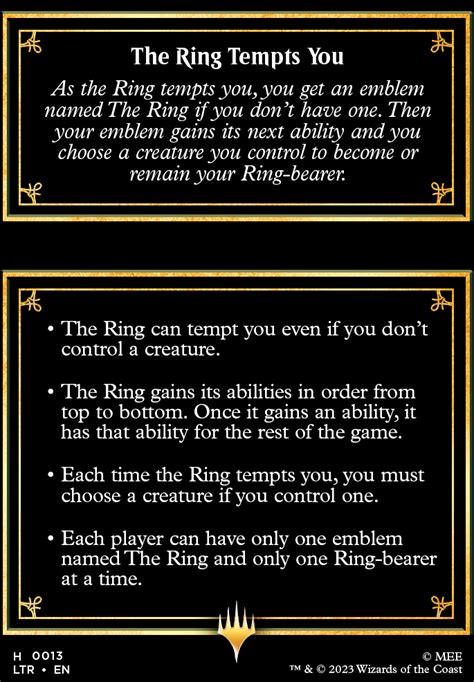 Sauron, the Dark Lord (Standard MTG Deck)