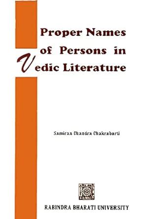 Amazon.in: Buy Proper names of persons in Vedic literature Book Online ...