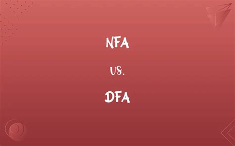 Image result for DFA vs NFA Examples
