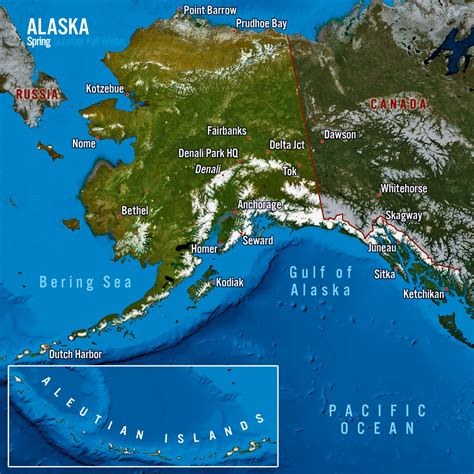 Alaska Map - alaska Maps and state information _ Category:alaska maps ...