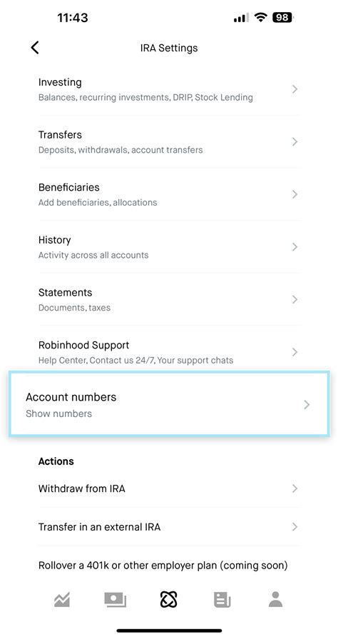 How to Find Your Robinhood Account Number – Capitalize
