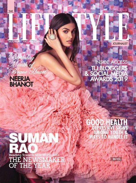 Suman Rao slays on the cover of The Lifestyle Journalist Magazine