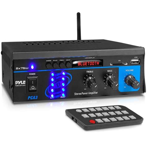 Pyle PCA3 150 Watt Stereo Sound Speaker Amplifier India | Ubuy