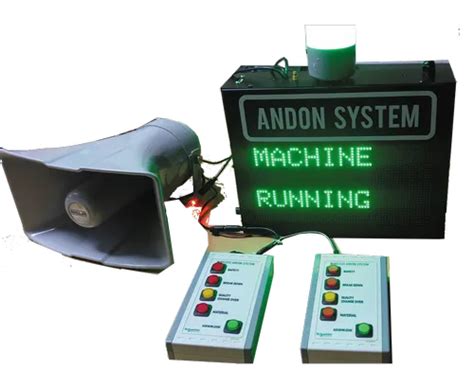 Andon Display System - Wireless - GreeVis Wireless Andon Display System ...