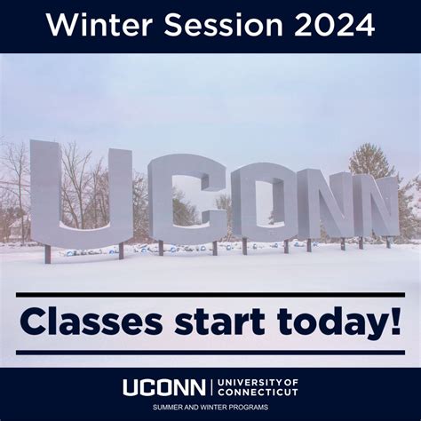 Today, 12/26 marks the first day of Winter Session 2024 classes. Good ...