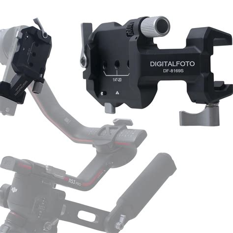Buy DF DIGITALFOTO DF-8169S Vertical Shooting Clamp, for DJI RS2 RS3 ...