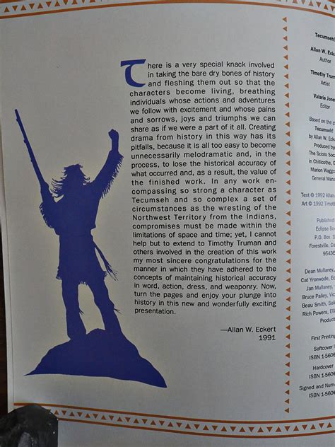 1992: Allan W. Eckert's Tecumseh! - Total Eclipse
