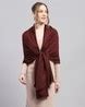 Buy Dark Maroon Stoles & Scarves for Women by Monte Carlo Online | Ajio.com