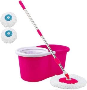 Blue Flag 360° Spin Easy Clean Floor Mop Mop Set Price in India - Buy ...