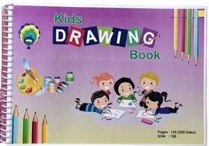 Flipkart.com | MOREL A4 DRAWING SKETCH BOOK 250 PAGES 125 SHEETS 100 ...