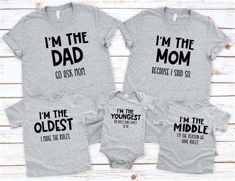 I'm the Dad Shirt, Family Shirt, Family Gift, Family Vacation, Funny ...