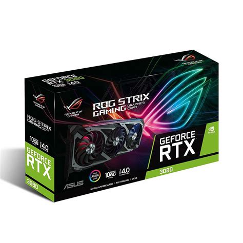 Buy Asus RTX 3080 ROG Strix OC 10GB GDDR6X Best Price in India