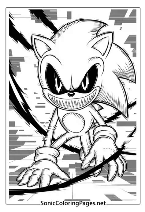 25 Sonic Exe Coloring Pages (Free PDF Printables)