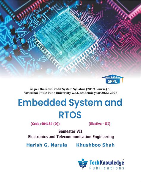 Buy Embedded System and RTOS For SPPU B.E. E &TC Engineering Sem 7 Book ...