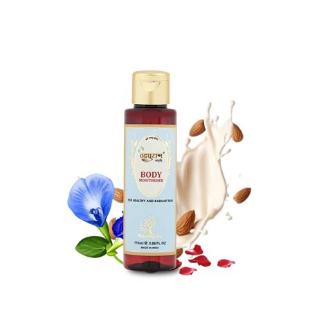 Vedpuran Ayurveda Body Moisturiser | 100% Ayurvedic Lotion with Rose ...