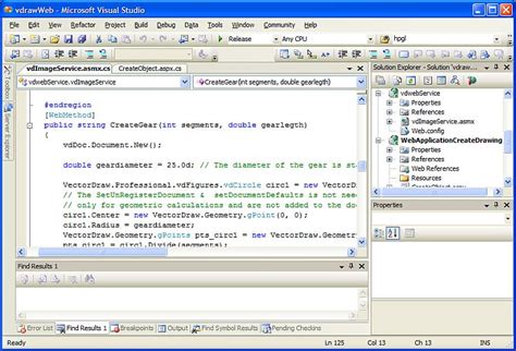 Using VDF in a web service - Vector Draw
