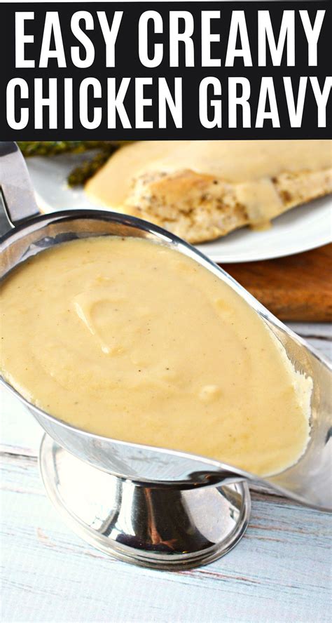 Cream of chicken gravy recipe – Artofit