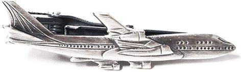 ISHOKUYA Jumbo Jet Airplane Unique Tie Clasps & India | Ubuy