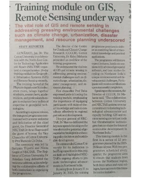 Print/Broadcasting Media Coverage | Official Website of North East ...