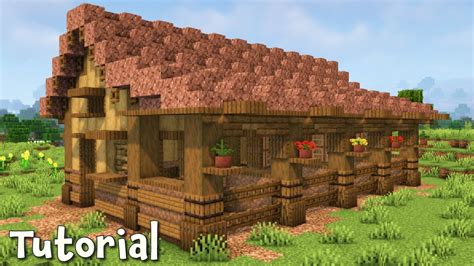 Image result for Minecraft Rustic Barn Tutorial