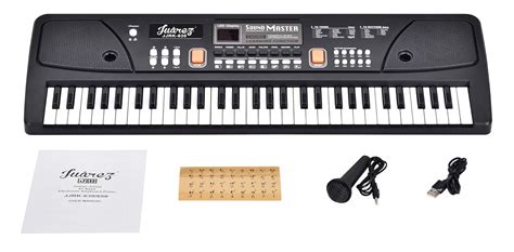 Juarez Junior 61 Keys Electronic Keyboard Piano JJRK-630 with LED ...