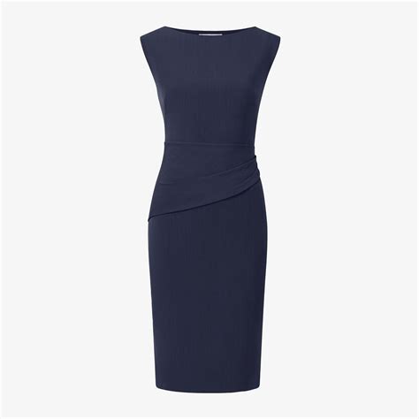 Maisie Dress - Recycled WonderTex :: Midnight – M.M.LaFleur
