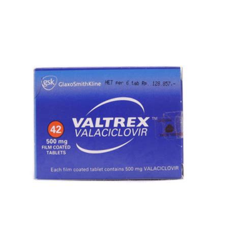 Valtrex 500 mg 6 Tablet - Manfaat, Kandungan, Dosis, dan Efek Samping